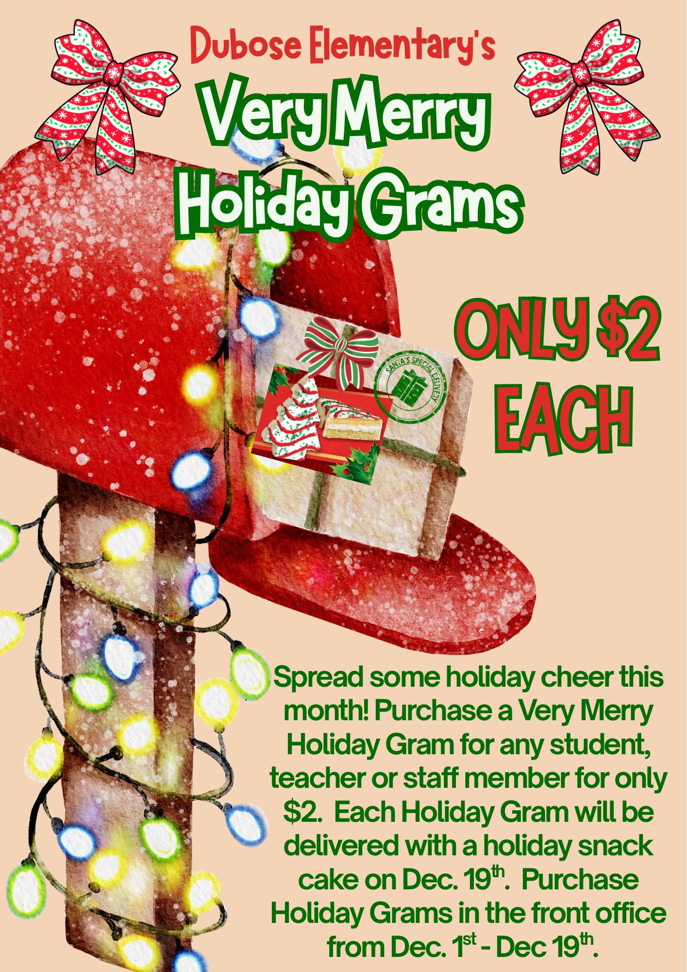 Very Merry Holiday Grams